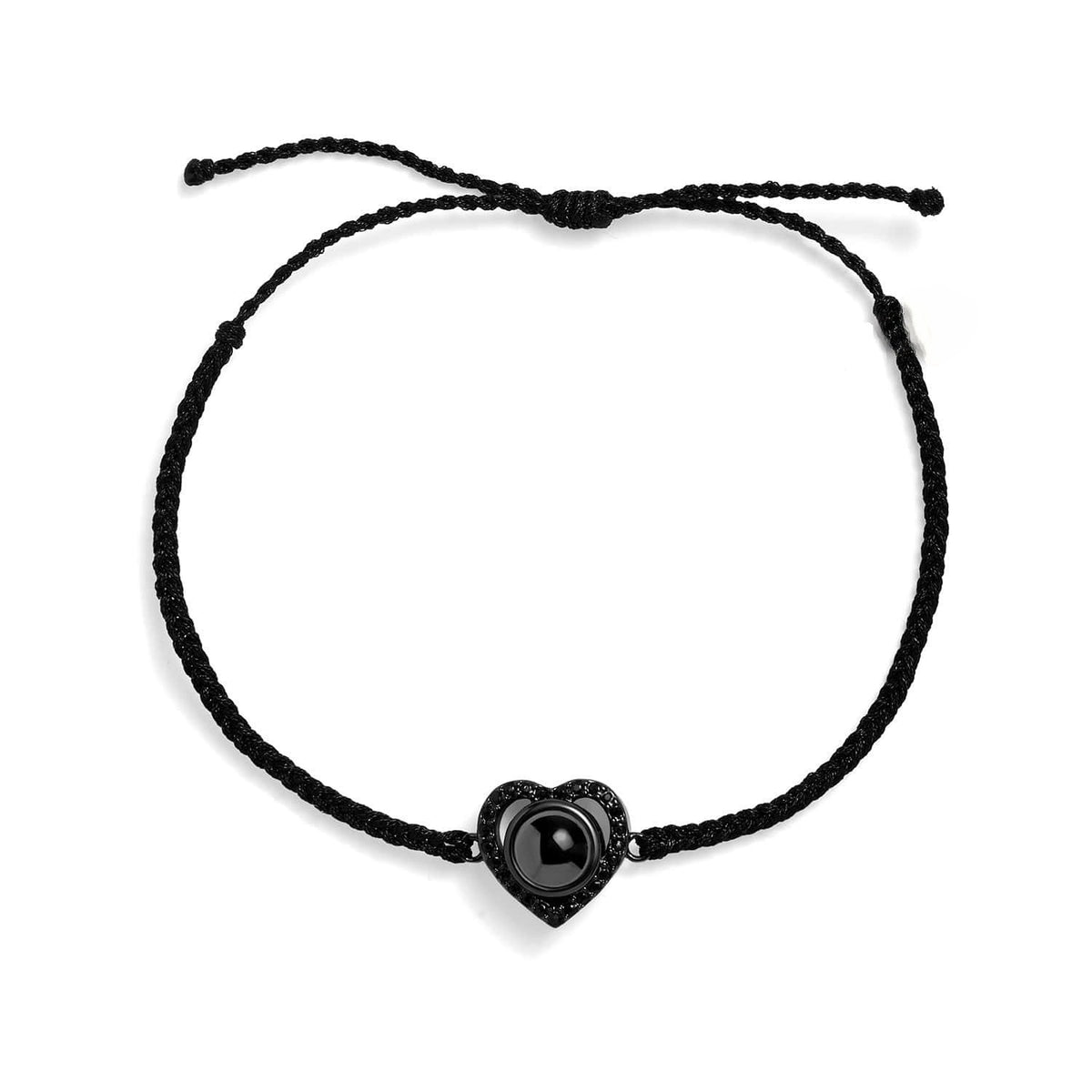 Personalized Heart Photo Bracelet