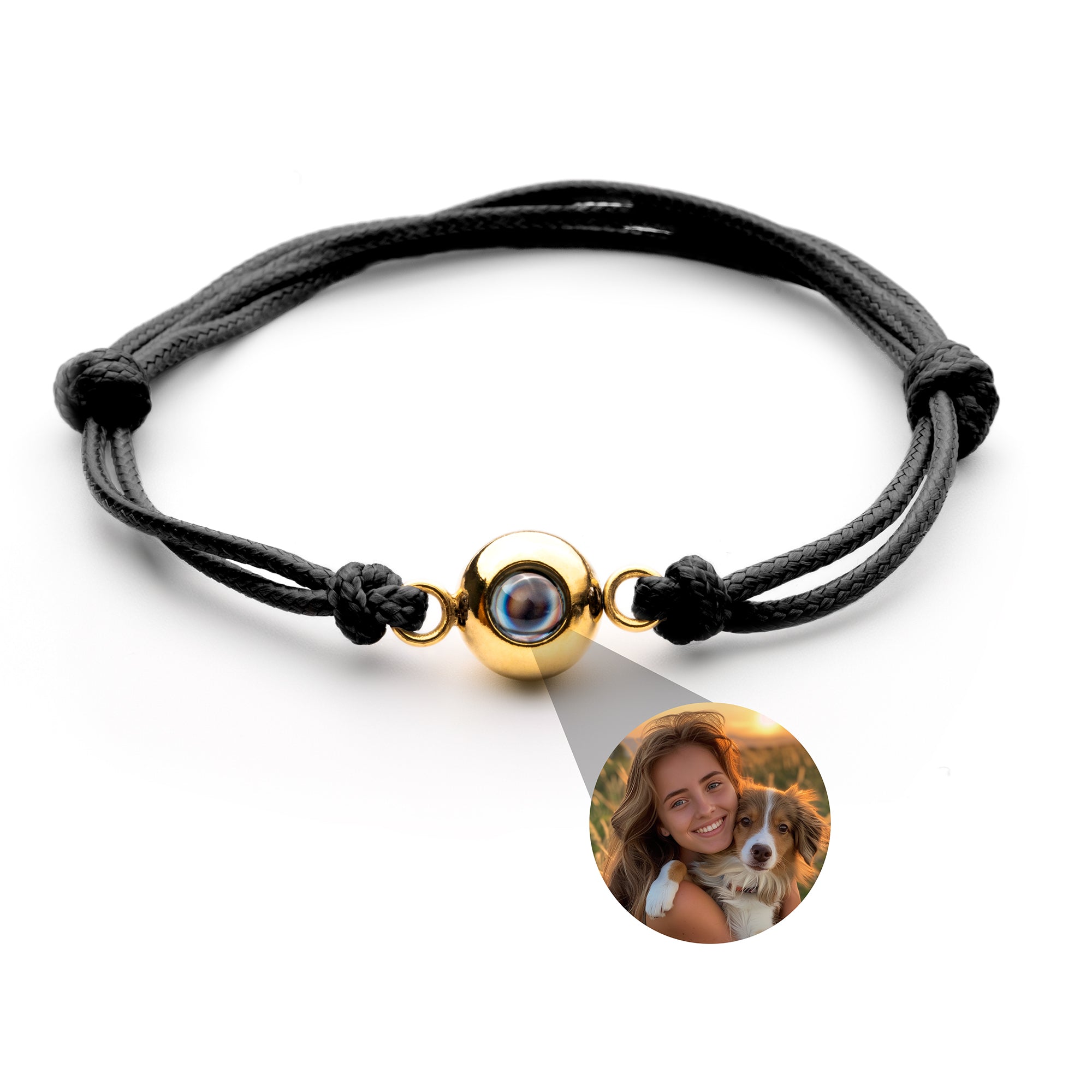 Personalized bracelet with a photo