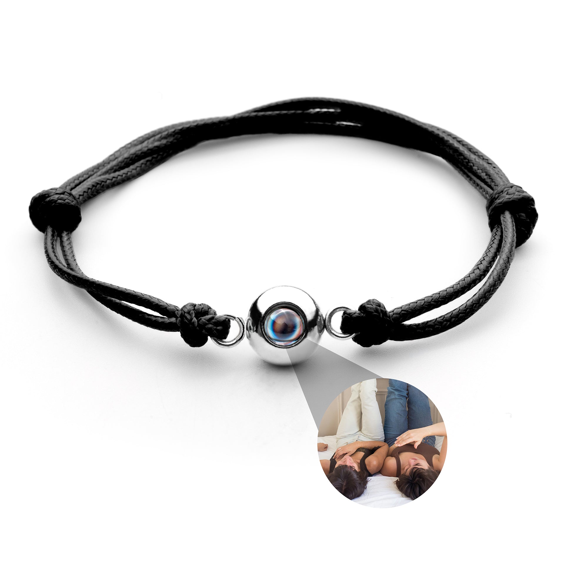 Personalized bracelet with a photo