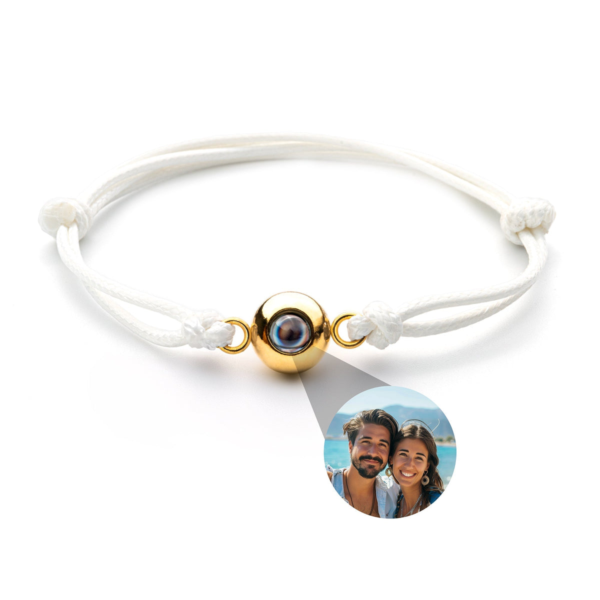 Personalized photo bracelet