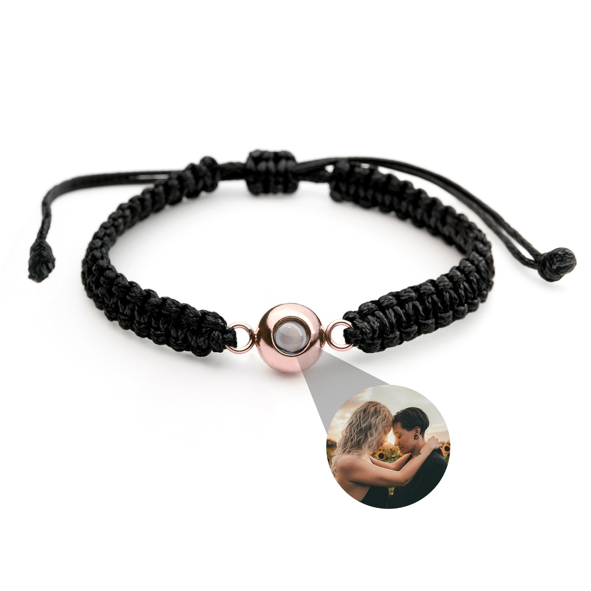 Personalized bracelet with a photo