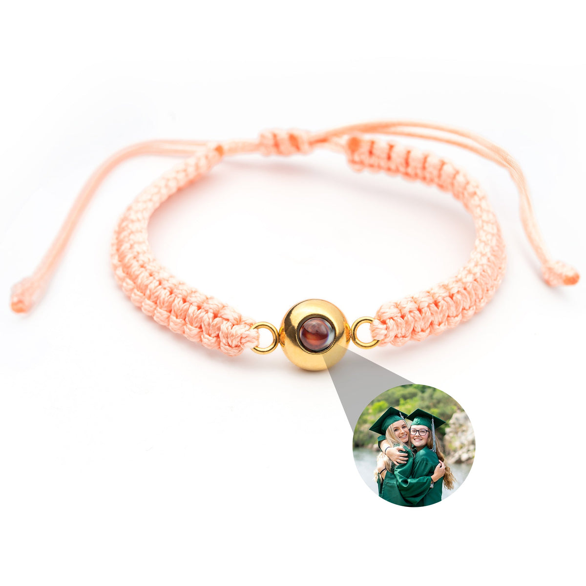 Personalized photo bracelet