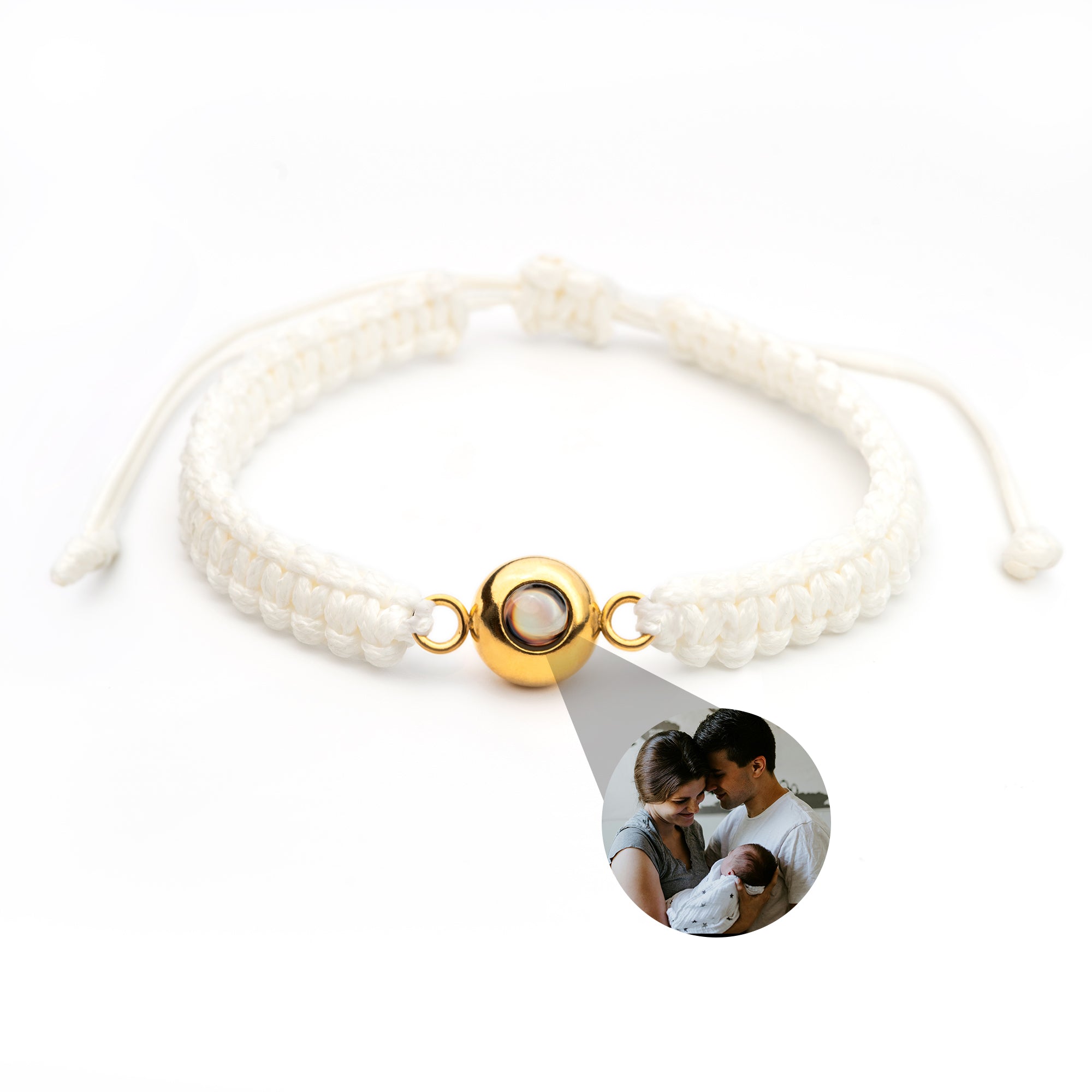 Personalized bracelet with a photo