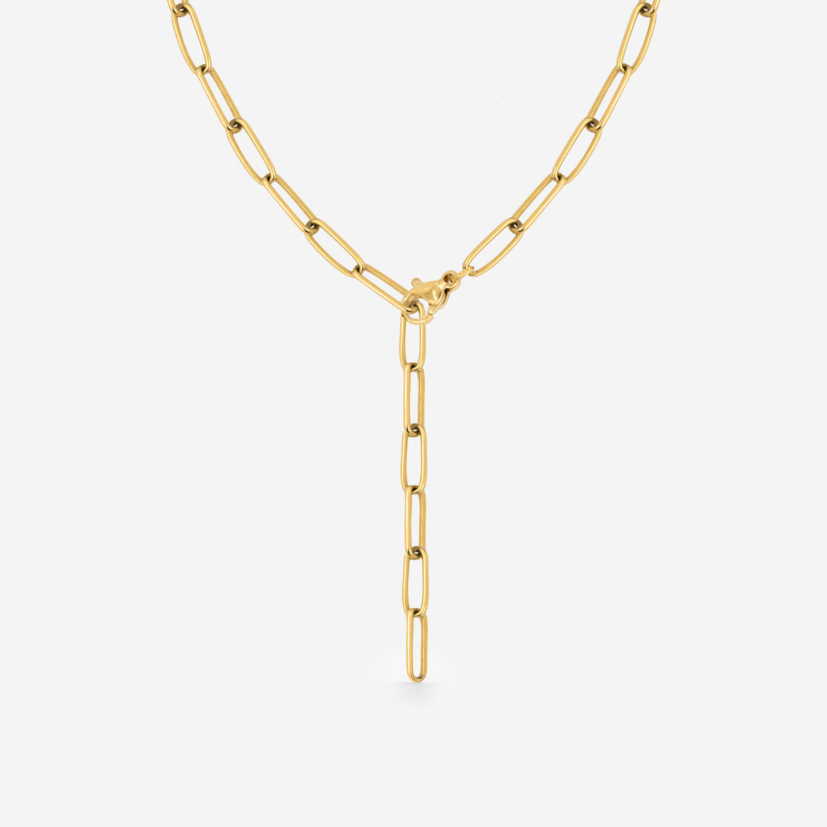 Honey Y Necklace Gold – Gold Layered Y Necklace