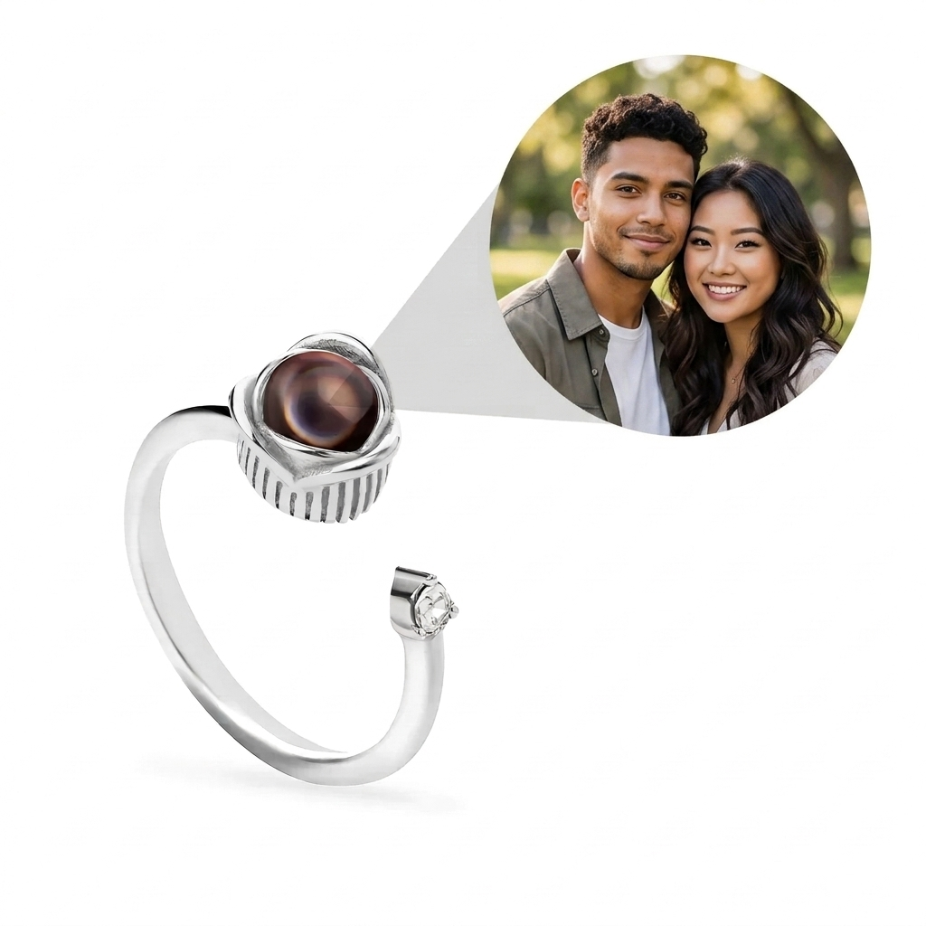 Personalized photo ring