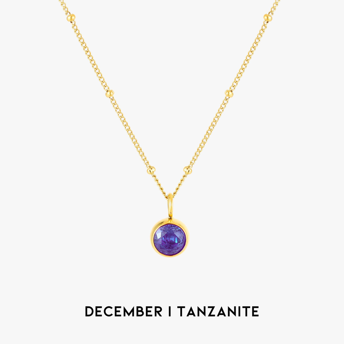 Birthstone necklace