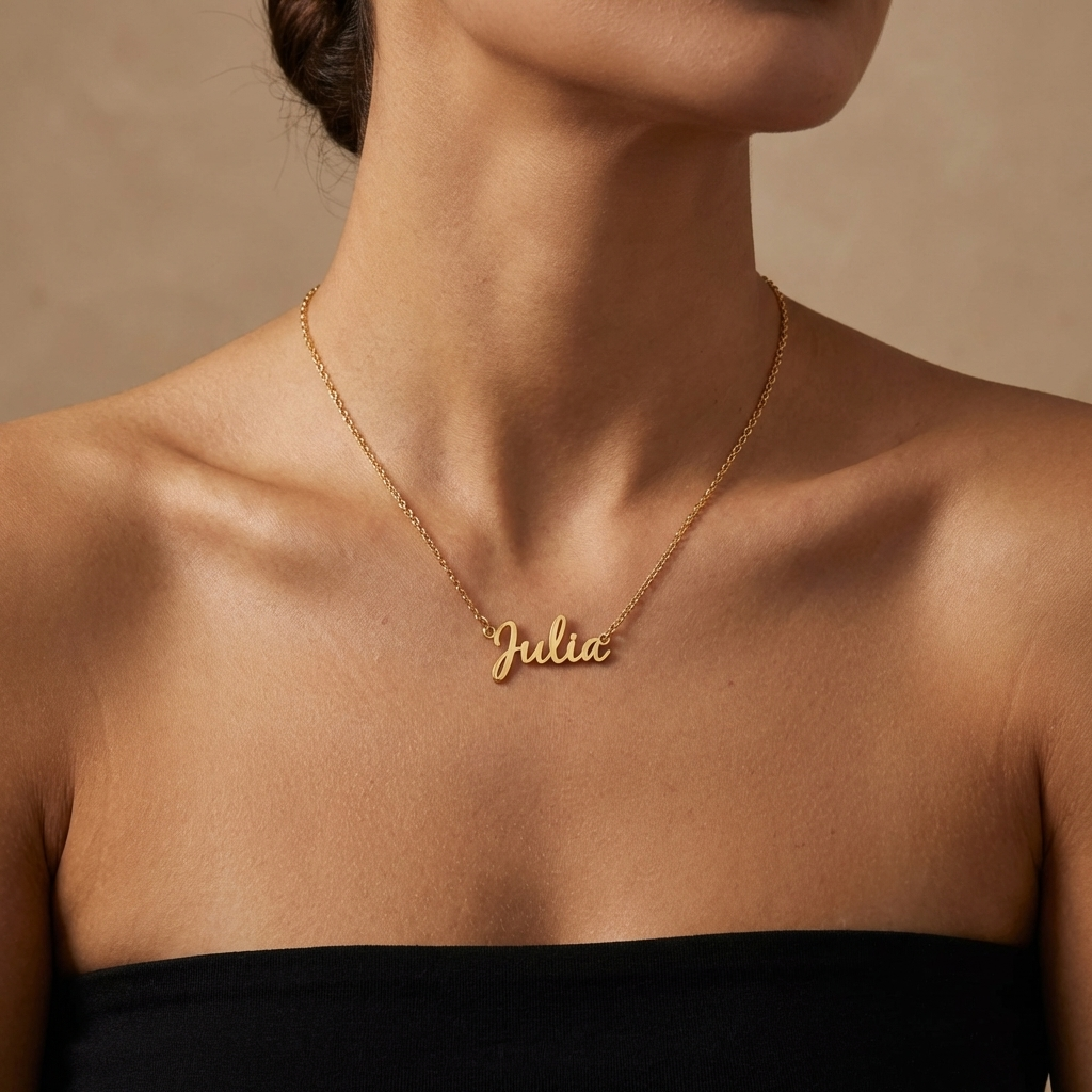 Personalized name necklace