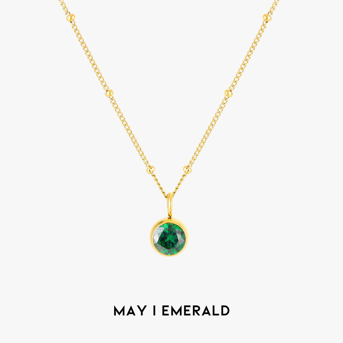 Birthstone necklace