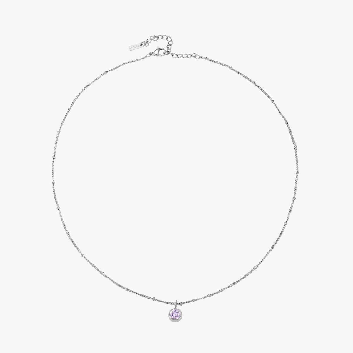 Birthstone necklace