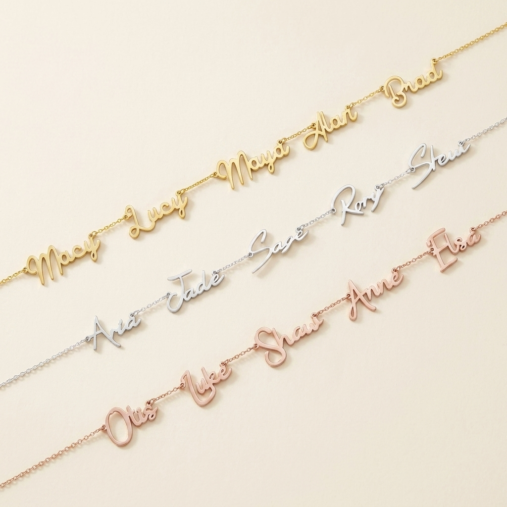Necklace with Several Names
