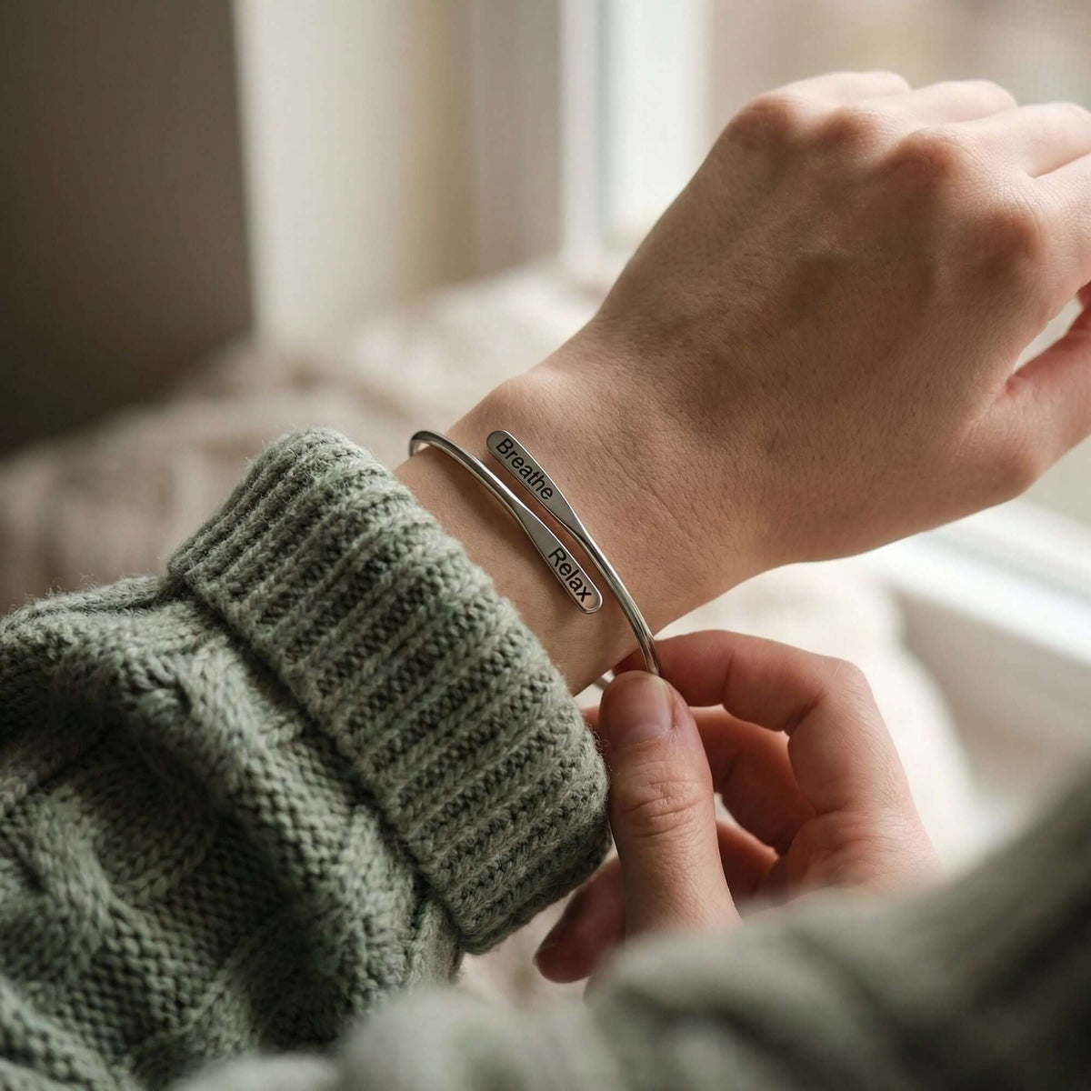 Personalized Engraved Bracelet – Names, Dates and Special Words, for Couples