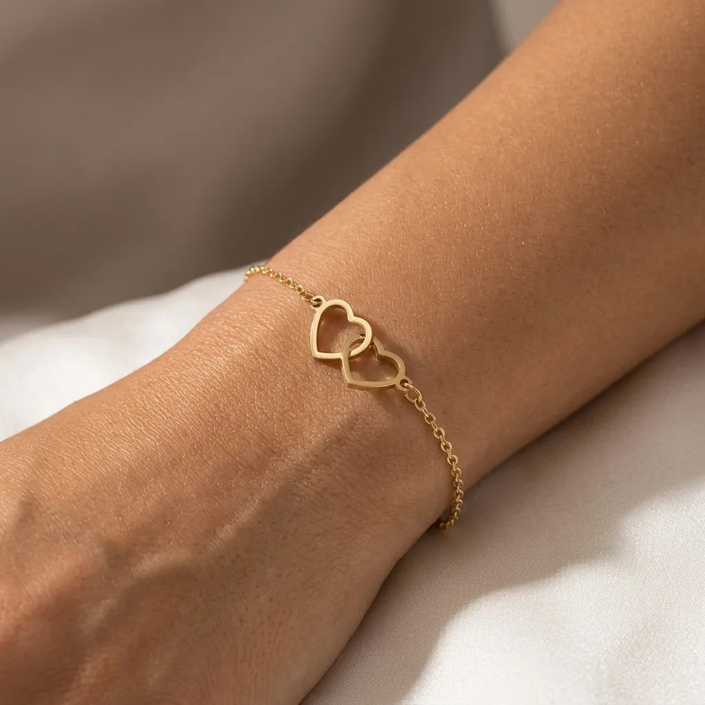 Connected Heart Bracelet