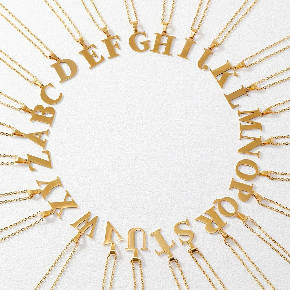 Aurelia Initial Necklace