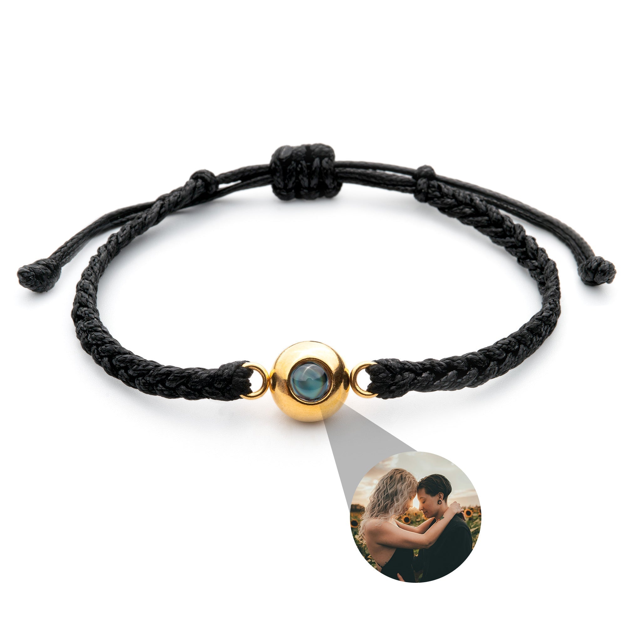 Personalized bracelet with a photo