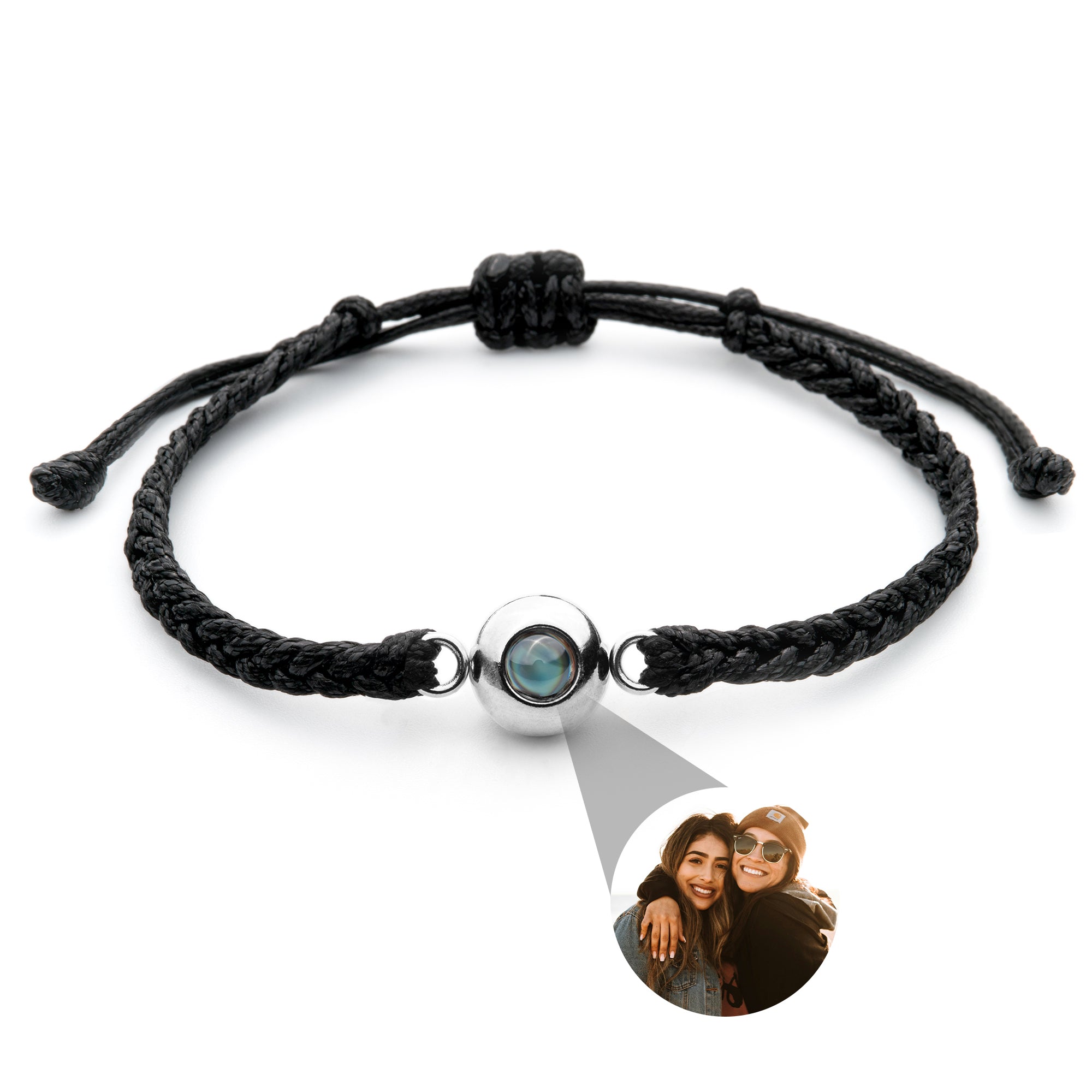Personalized bracelet with a photo