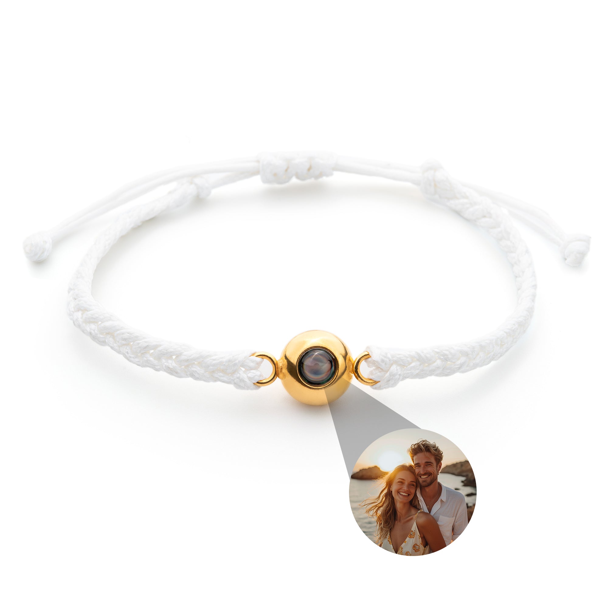 Personalized bracelet with a photo