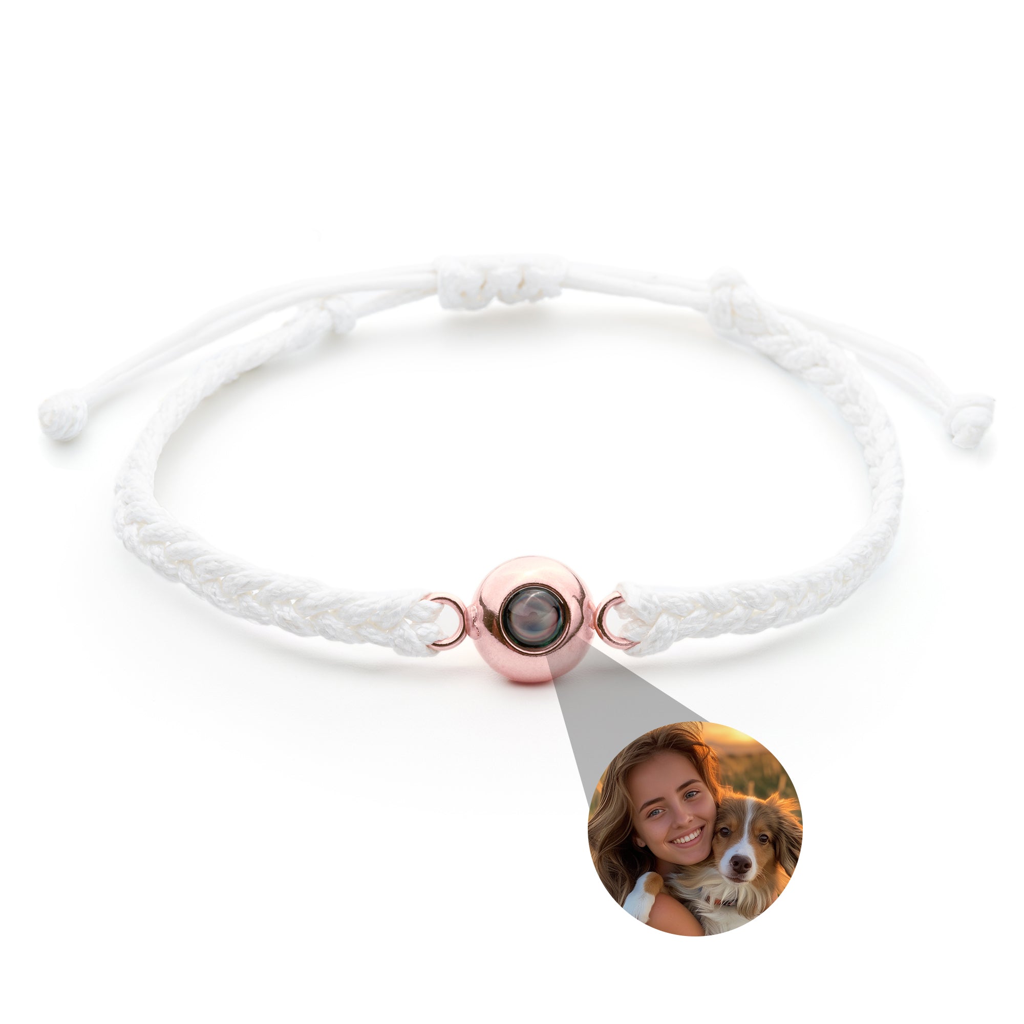 Personalized bracelet with a photo