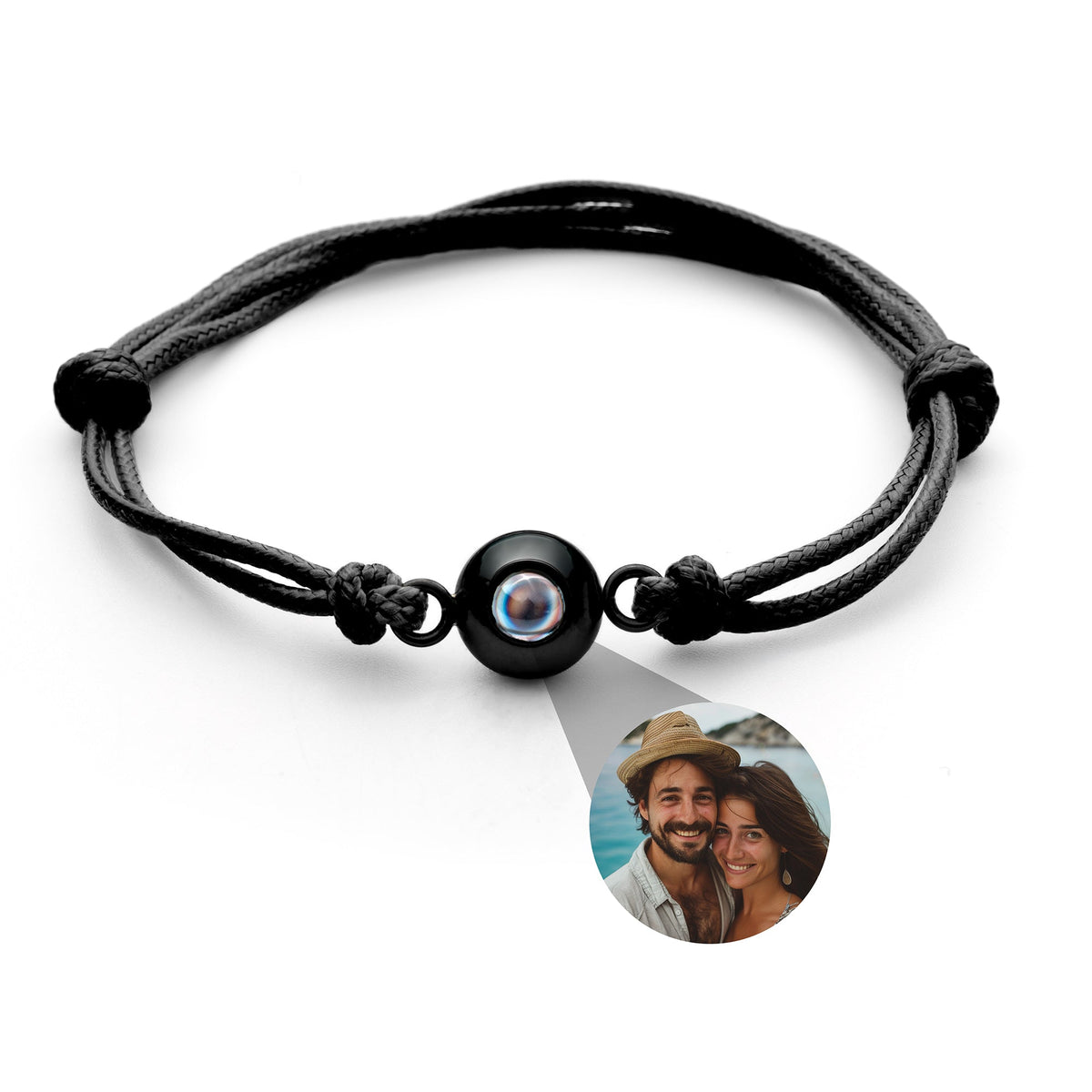 Personalized photo bracelet