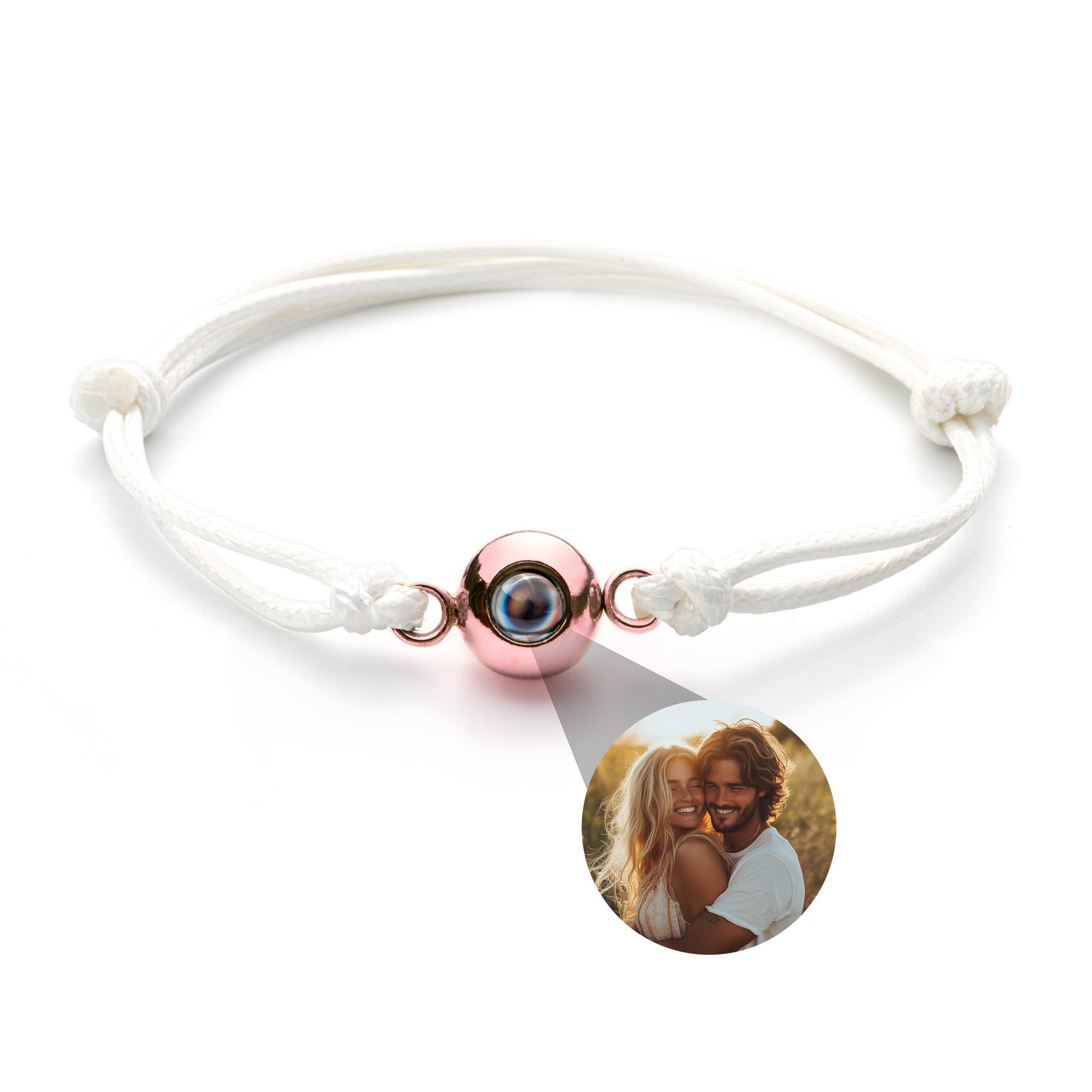 Personalized bracelet with a photo