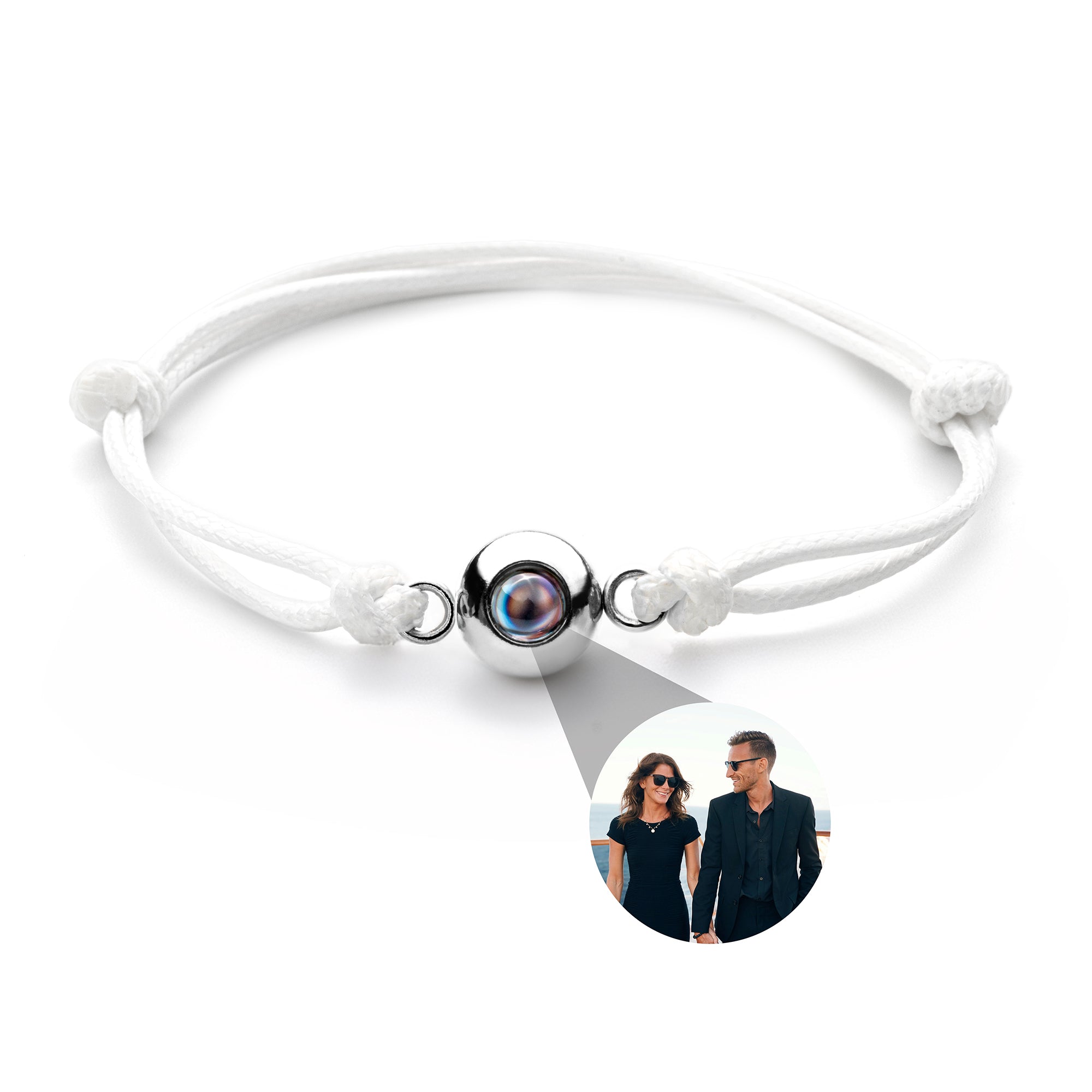Personalized bracelet with a photo