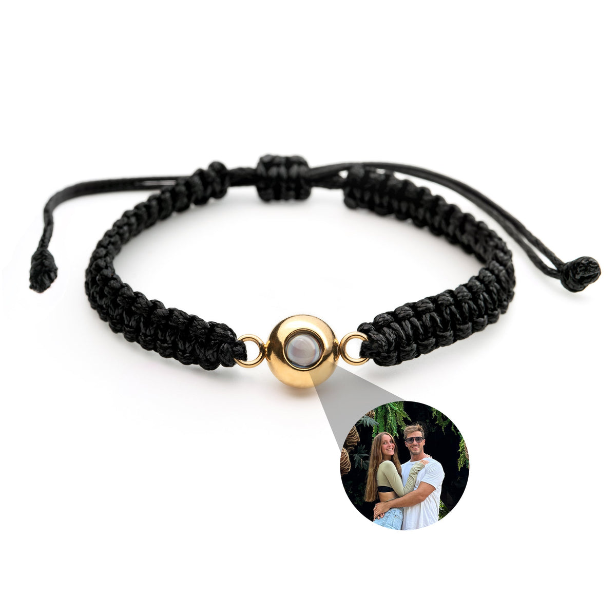 Personalized photo bracelet