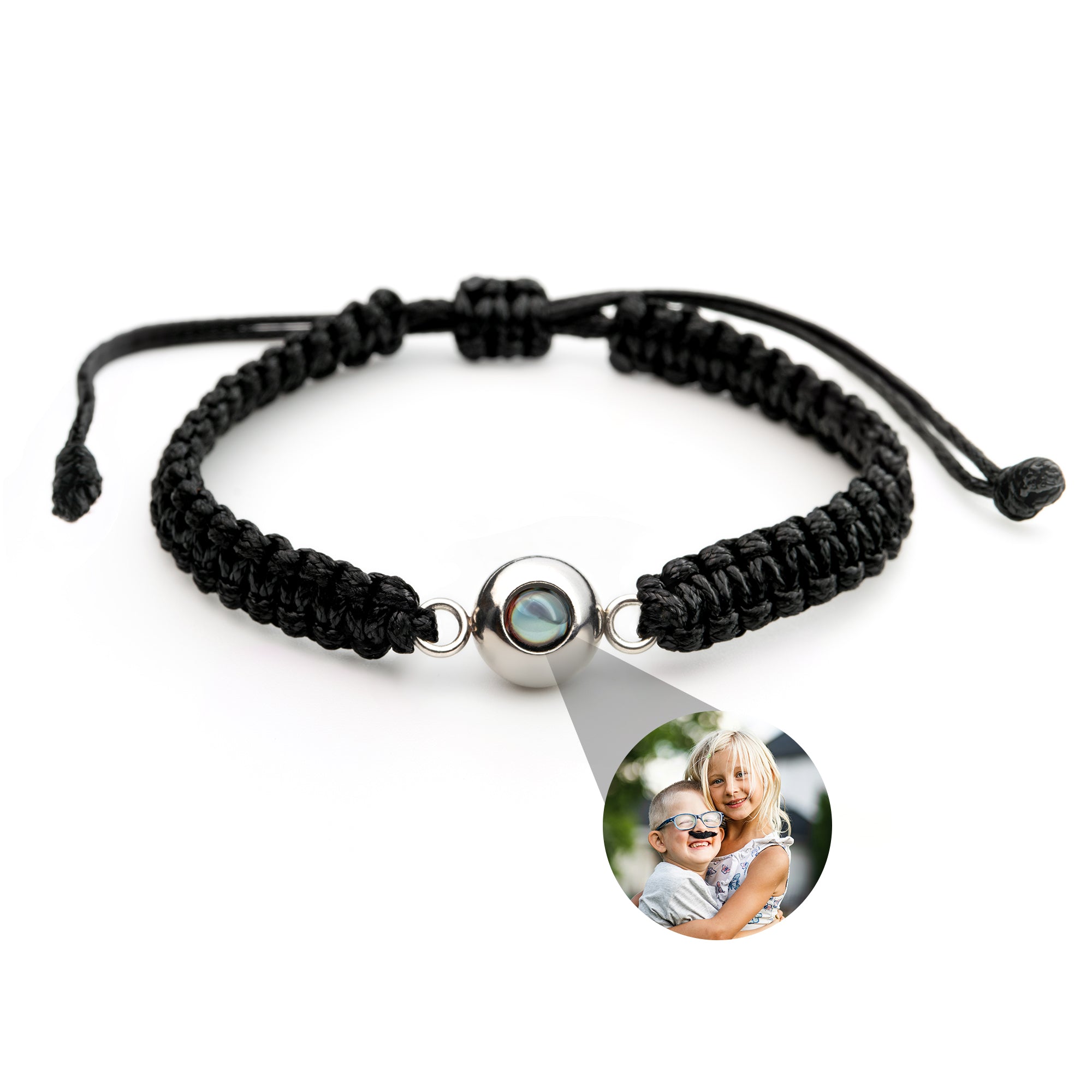 Personalized bracelet with a photo