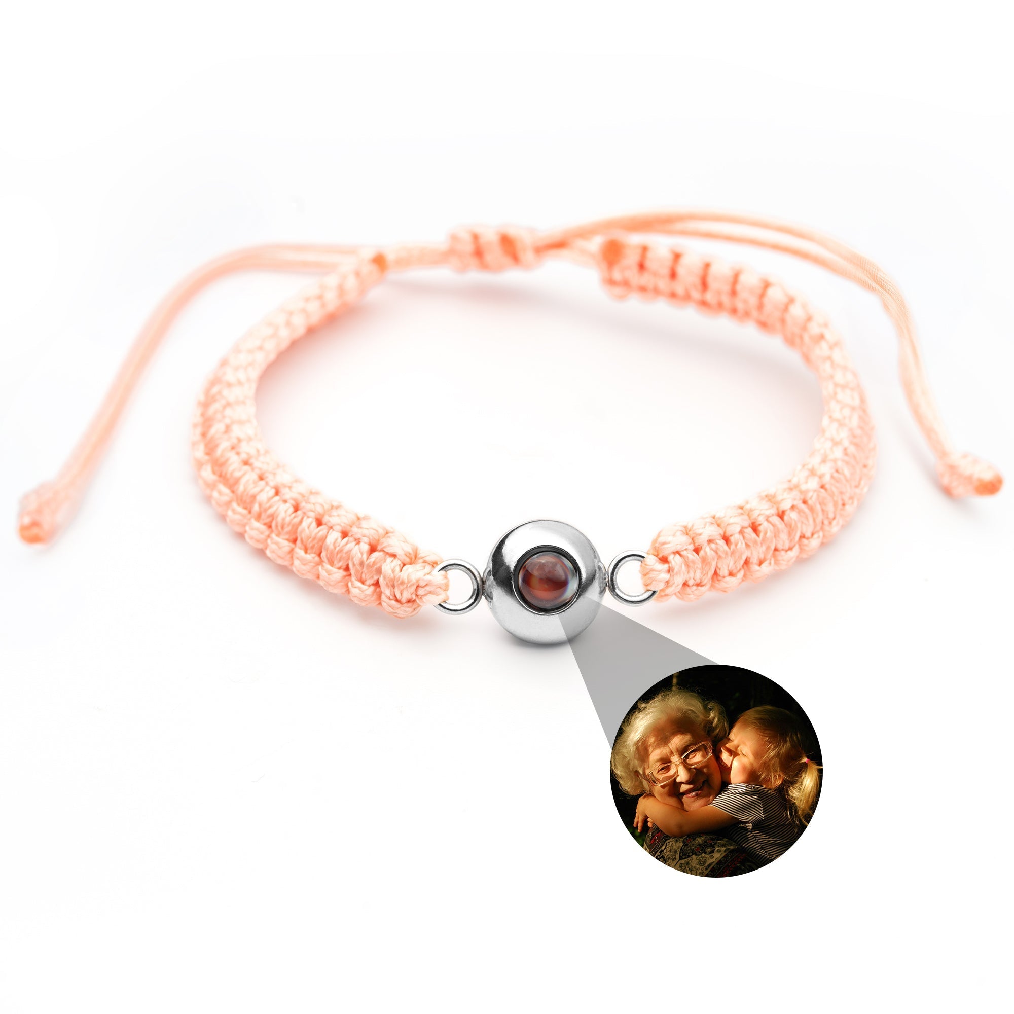 Personalized bracelet with a photo