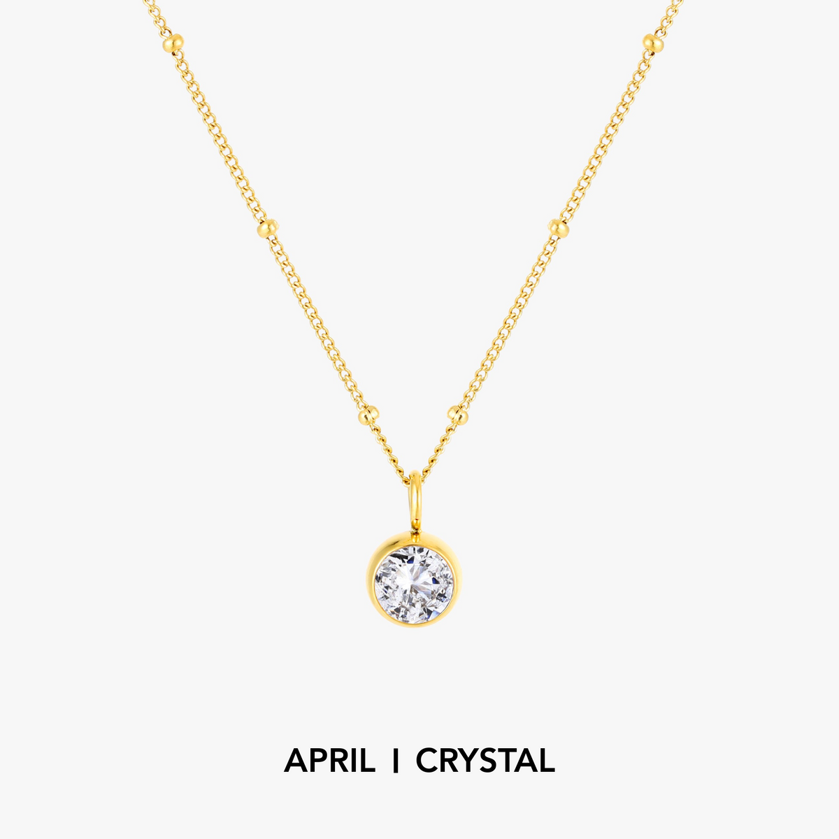 Birthstone necklace