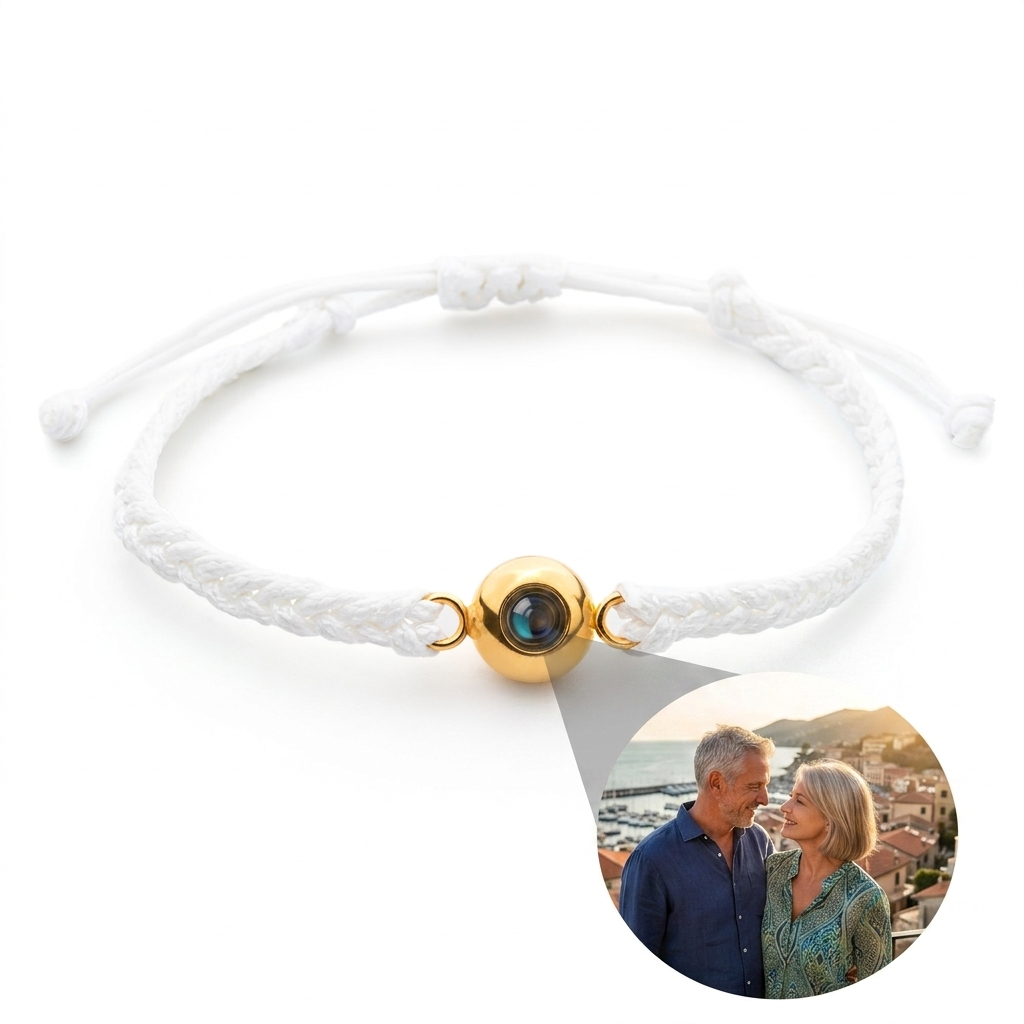 Personalized photo bracelet