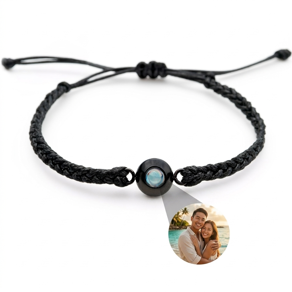 Personalized bracelet with a photo