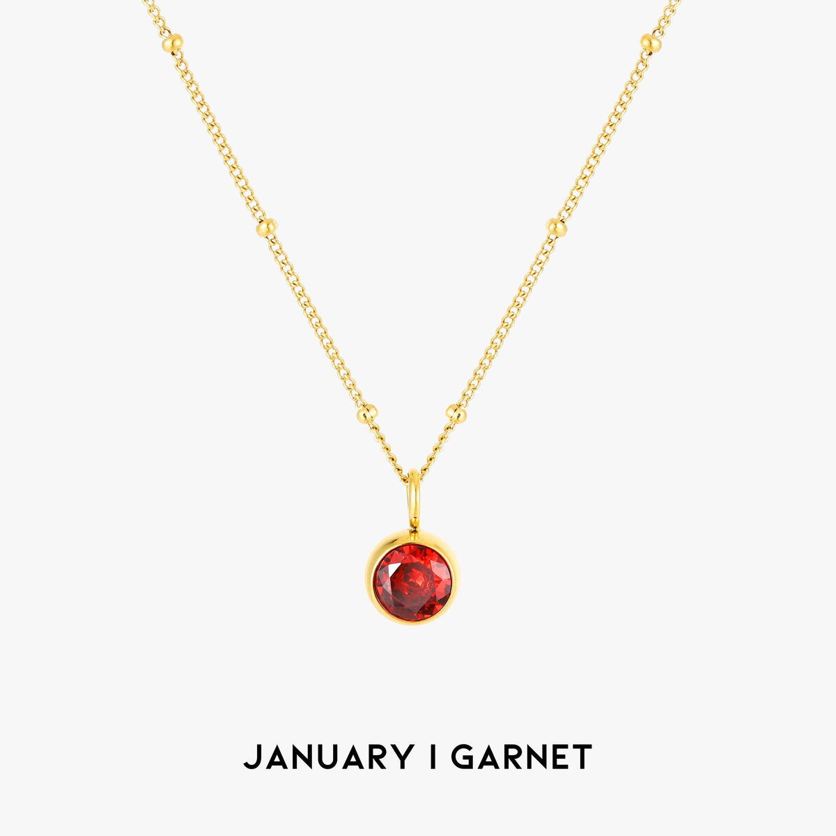 Birthstone necklace