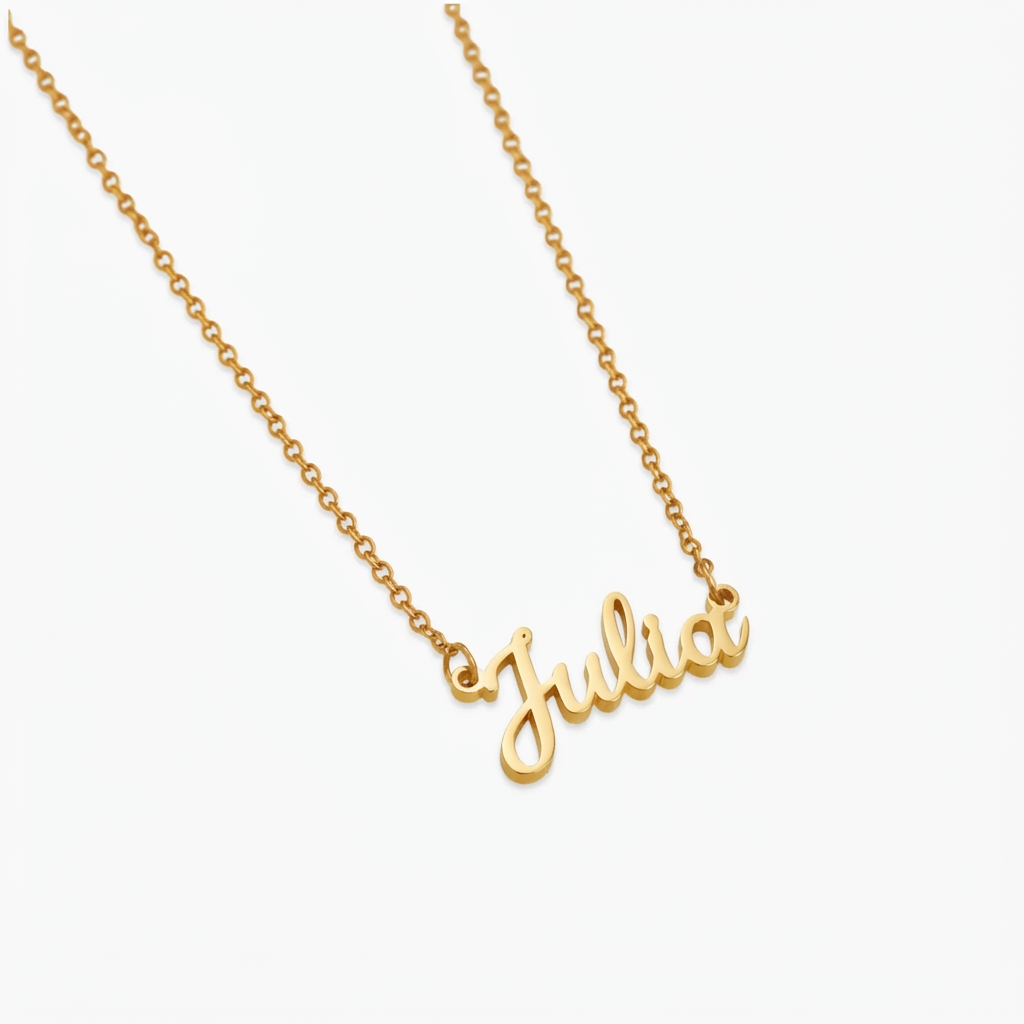 Personalized name necklace