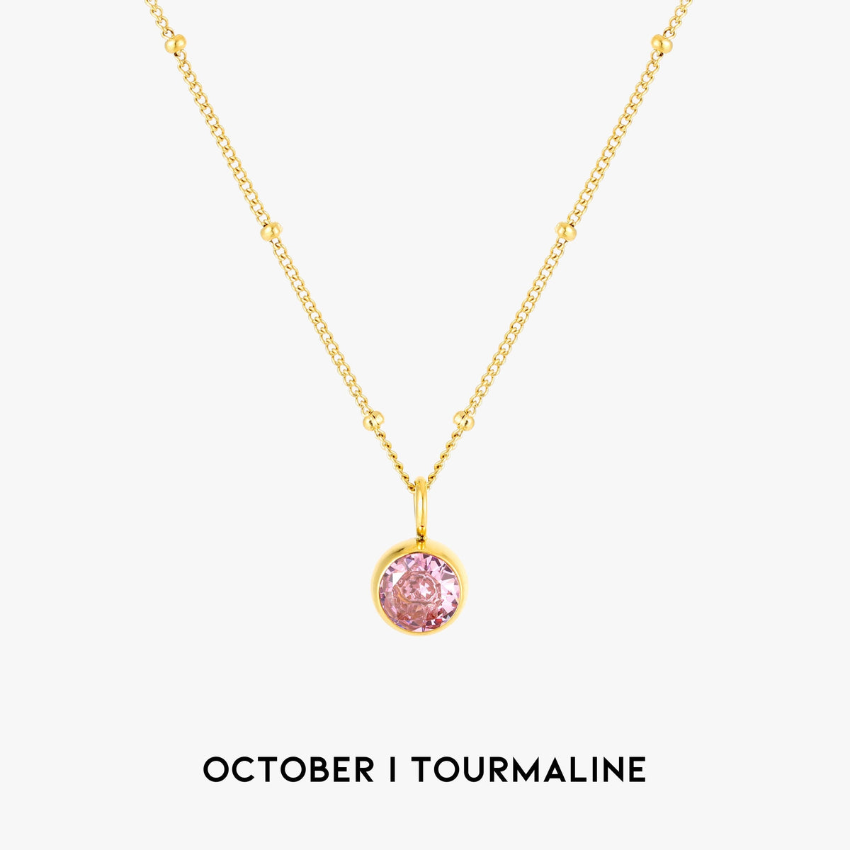 Birthstone necklace
