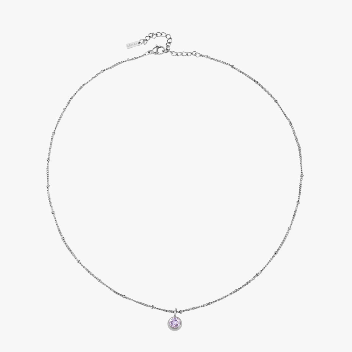 Birthstone necklace