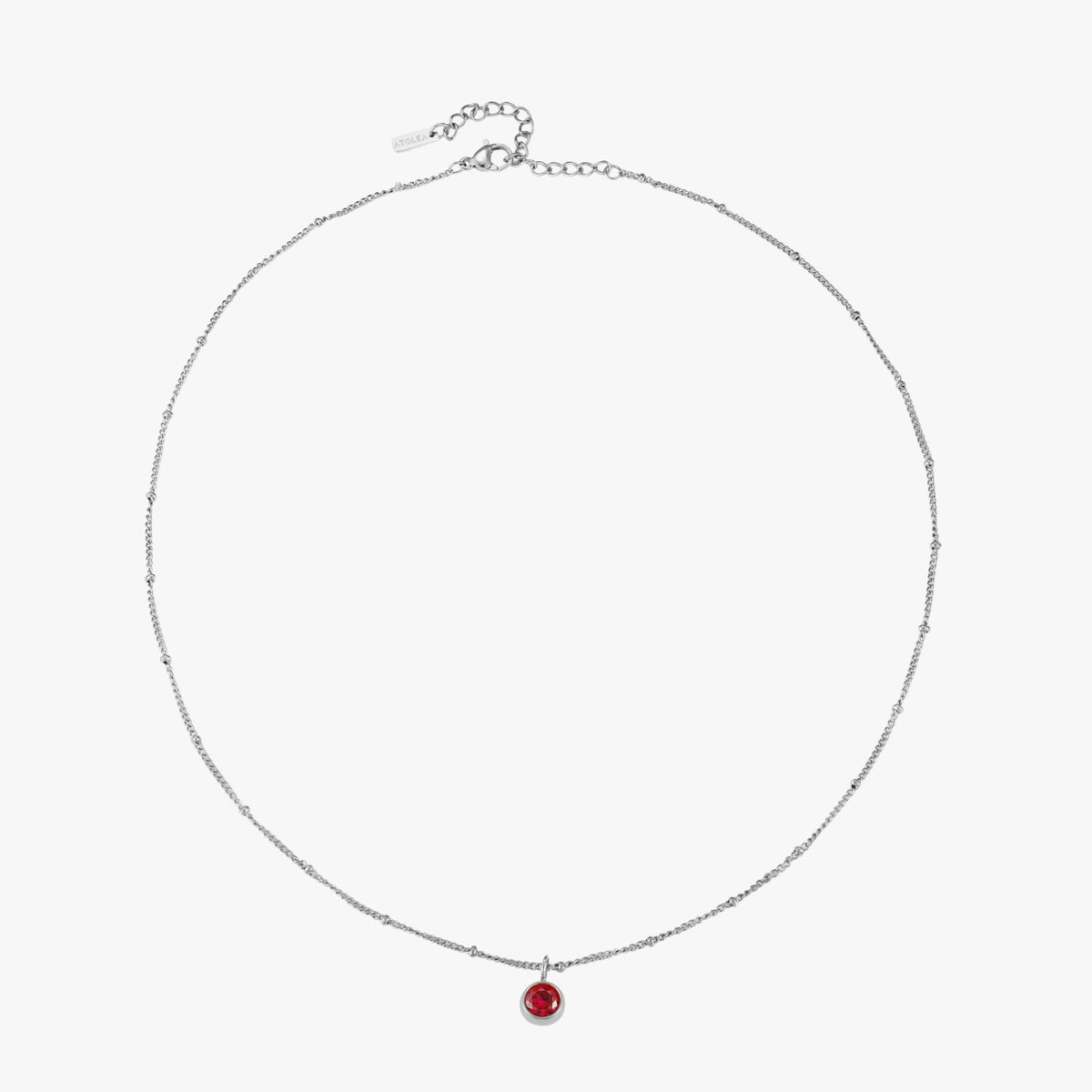 Birthstone necklace