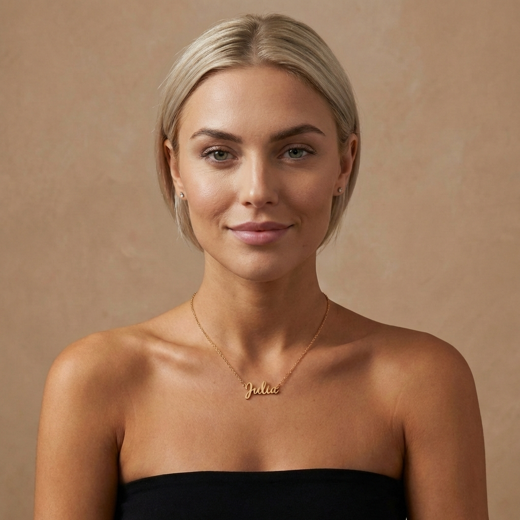 Personalized name necklace