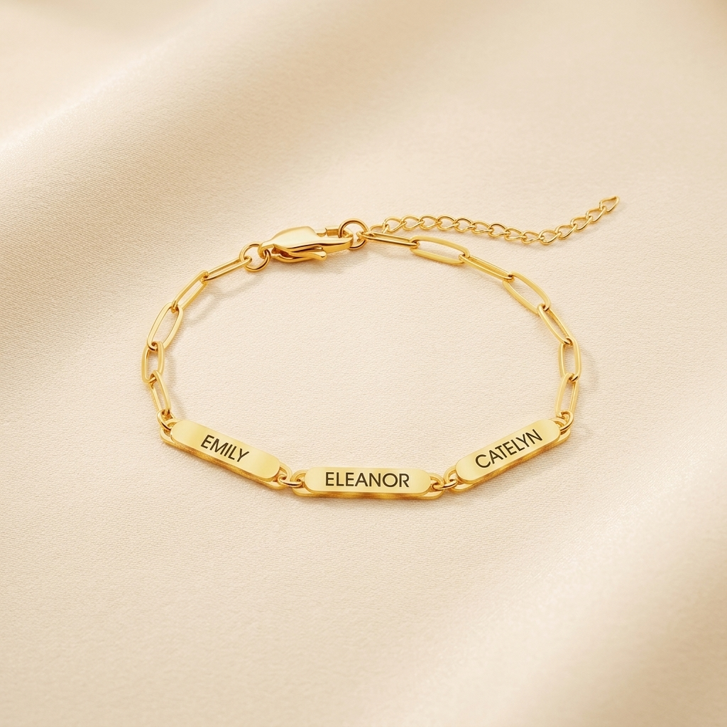 Bracelet with multiple names