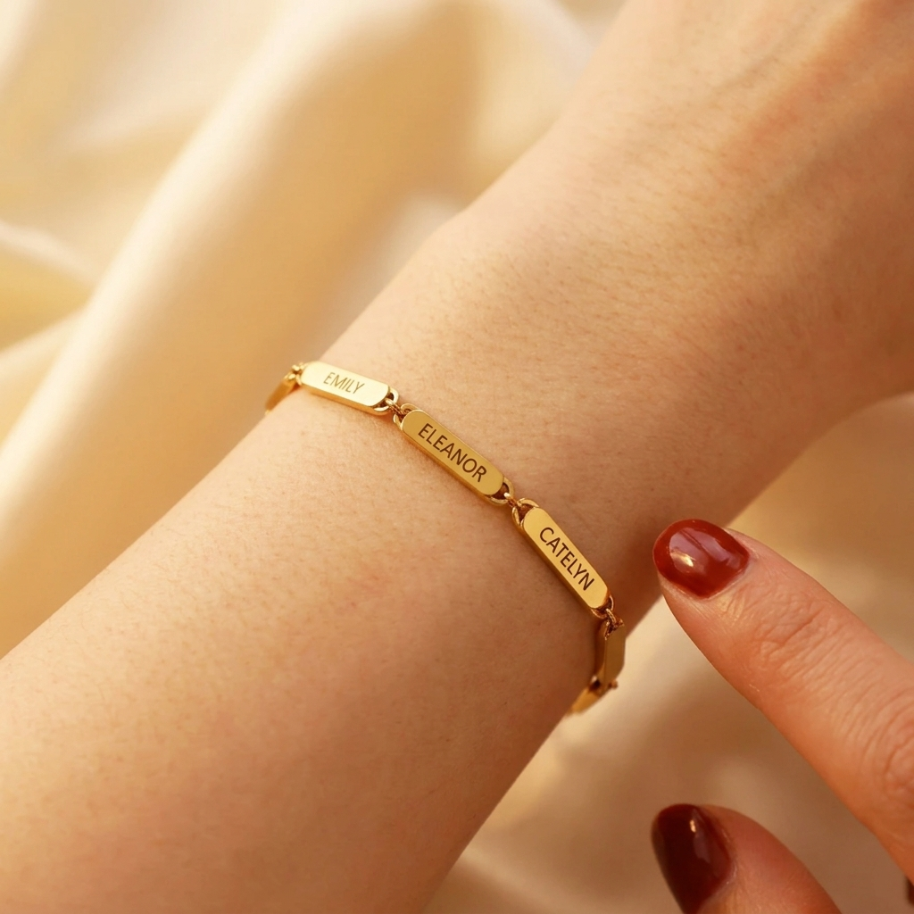 Bracelet with multiple names
