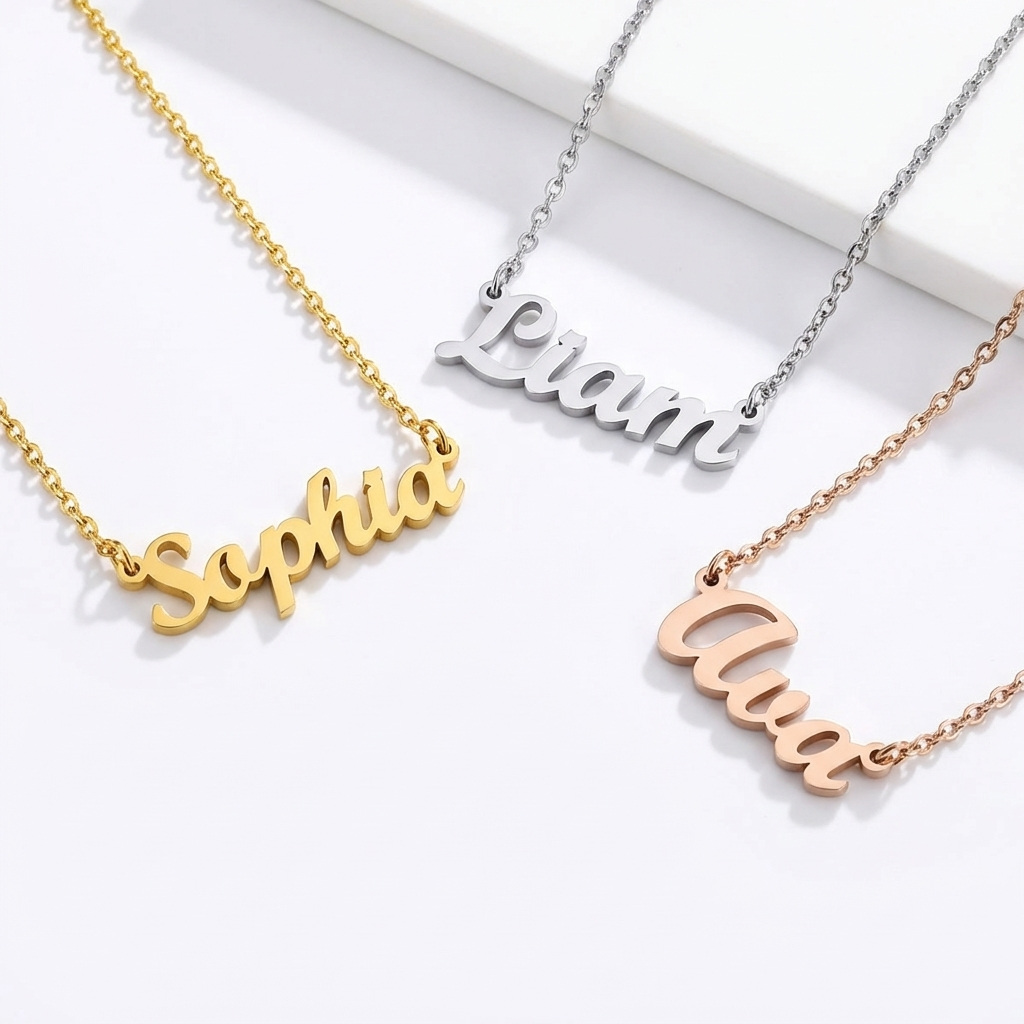 Personalized name necklace
